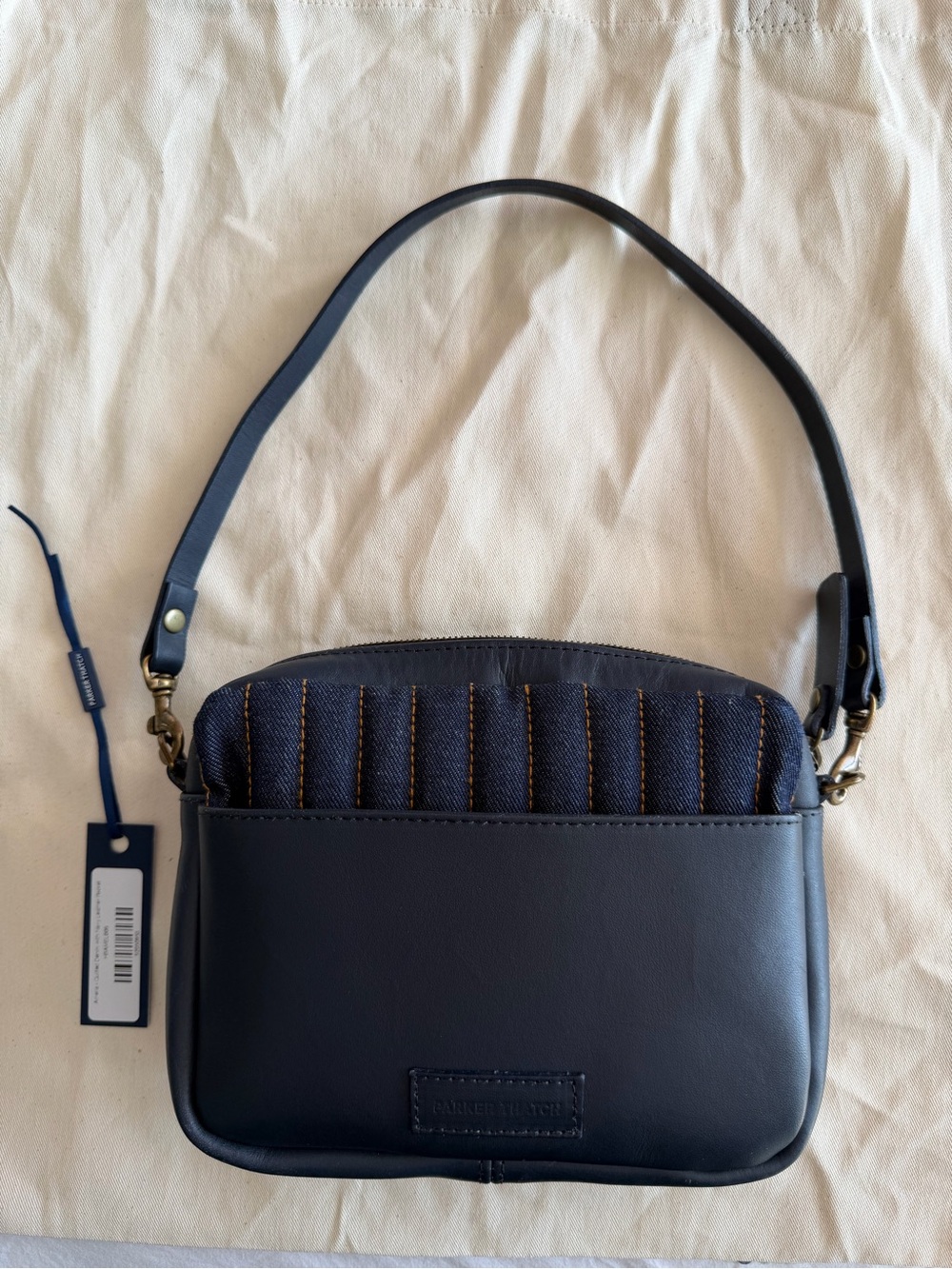 Parker Thatch Denim and Leather Amelia Excellent condition